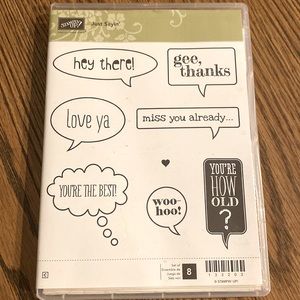 Stampin’ Up! Just Sayin’ Stamp Set
